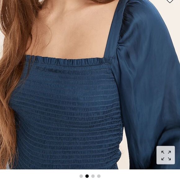 New with tags J Crew satin top - Picture 2 of 4